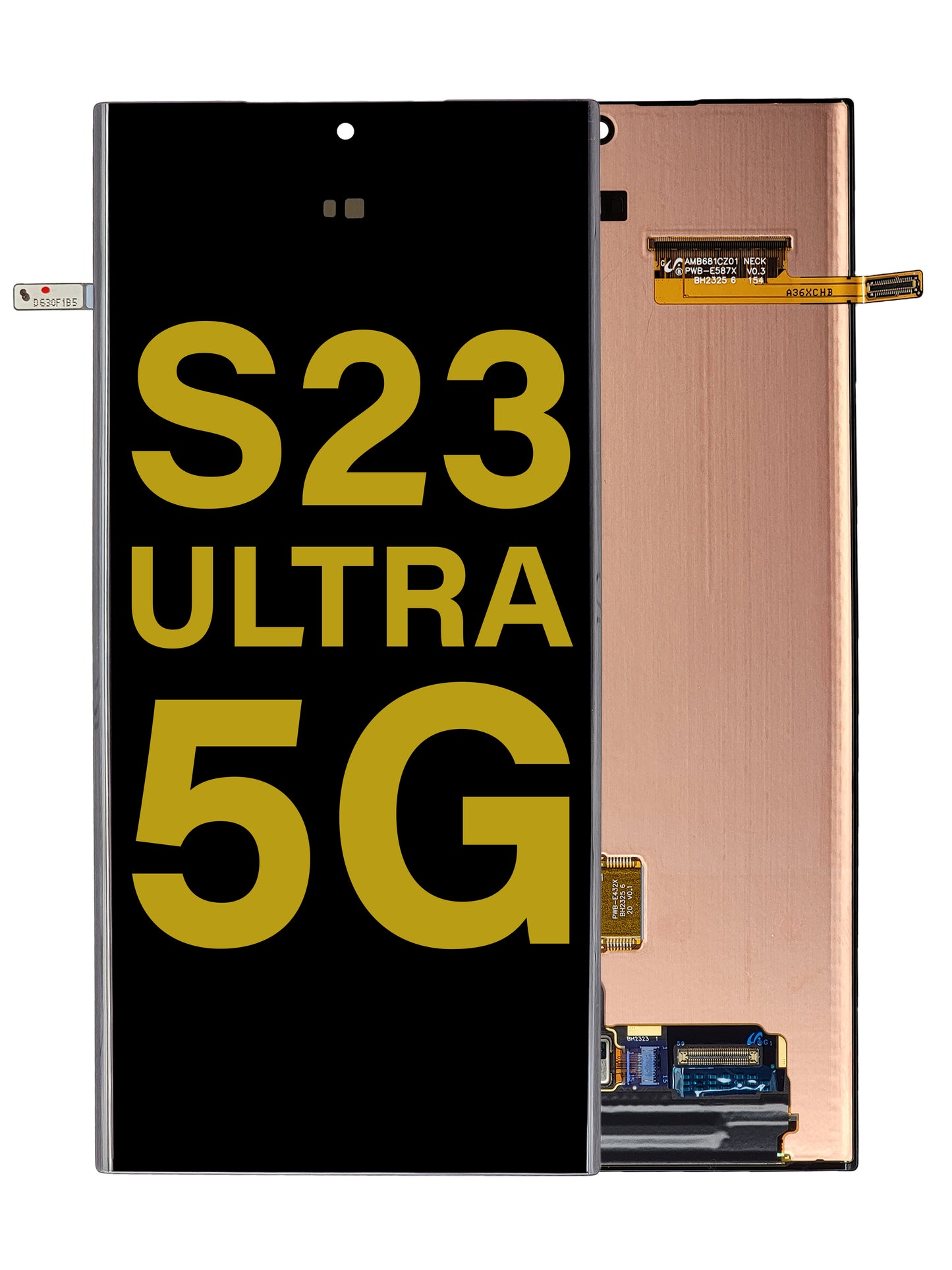 OLED Assembly without Frame for Galaxy S23 Ultra S918 (Service Pack)