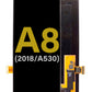 SGA A8 2018 (A530) Screen Assembly (Without The Frame) (Refurbished) (Black)