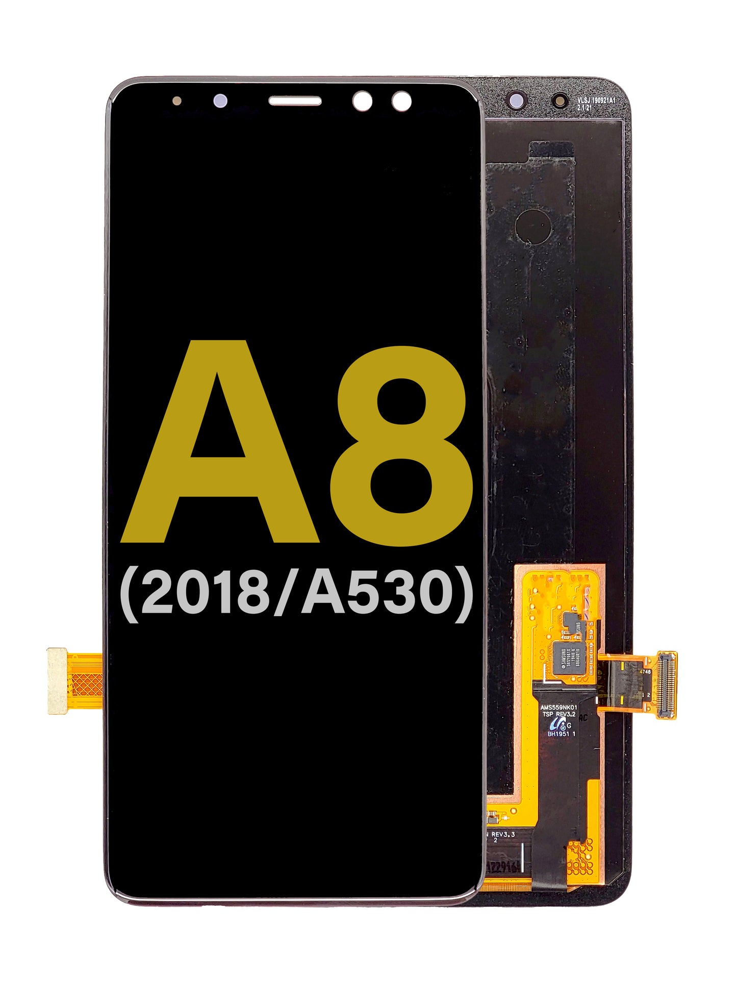 OLED Assembly without Frame for Galaxy A8 (A530 / 2018) (Premium)