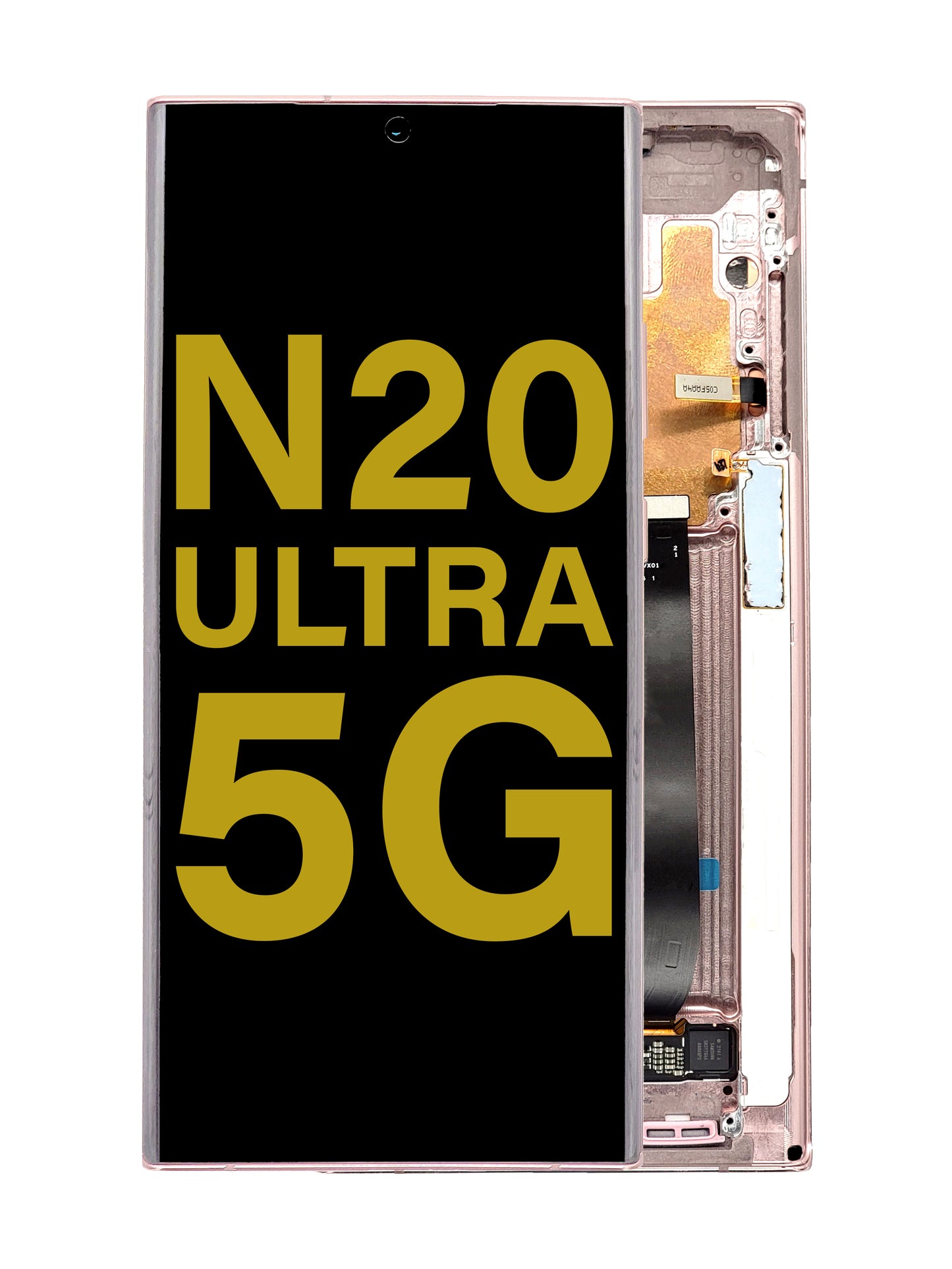 SGN Note 20 Ultra (5G) Screen Assembly (With The Frame) (Refurbished) (Bronze)