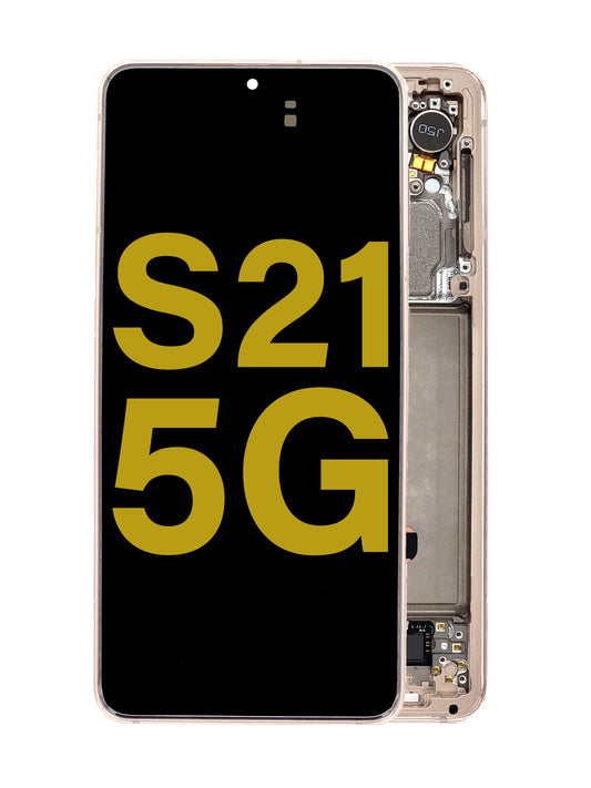 SGS S21 (5G) Screen Assembly (With The Frame) (Service Pack) (Phantom Violet)
