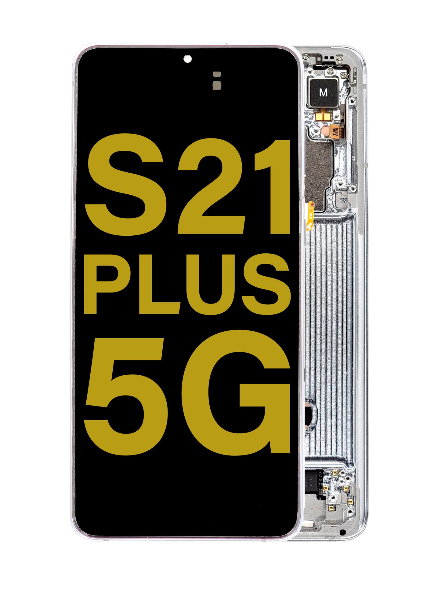 OLED Assembly with Frame for Galaxy S21 Plus G996 (PHANTOM SILVER) (Service Pack)