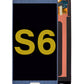 SGS S6 Screen Assembly (Without The Frame) (Refurbished) (Black Sapphire)