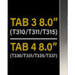 SGT Tab 3 8" / Tab 4 8" (T310 / T311 / T315), (T330 / T331 / T335 / T337) LCD Only