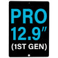 iPad Pro 12.9 (1st Generation) Screen Assembly (FOG) (Black)