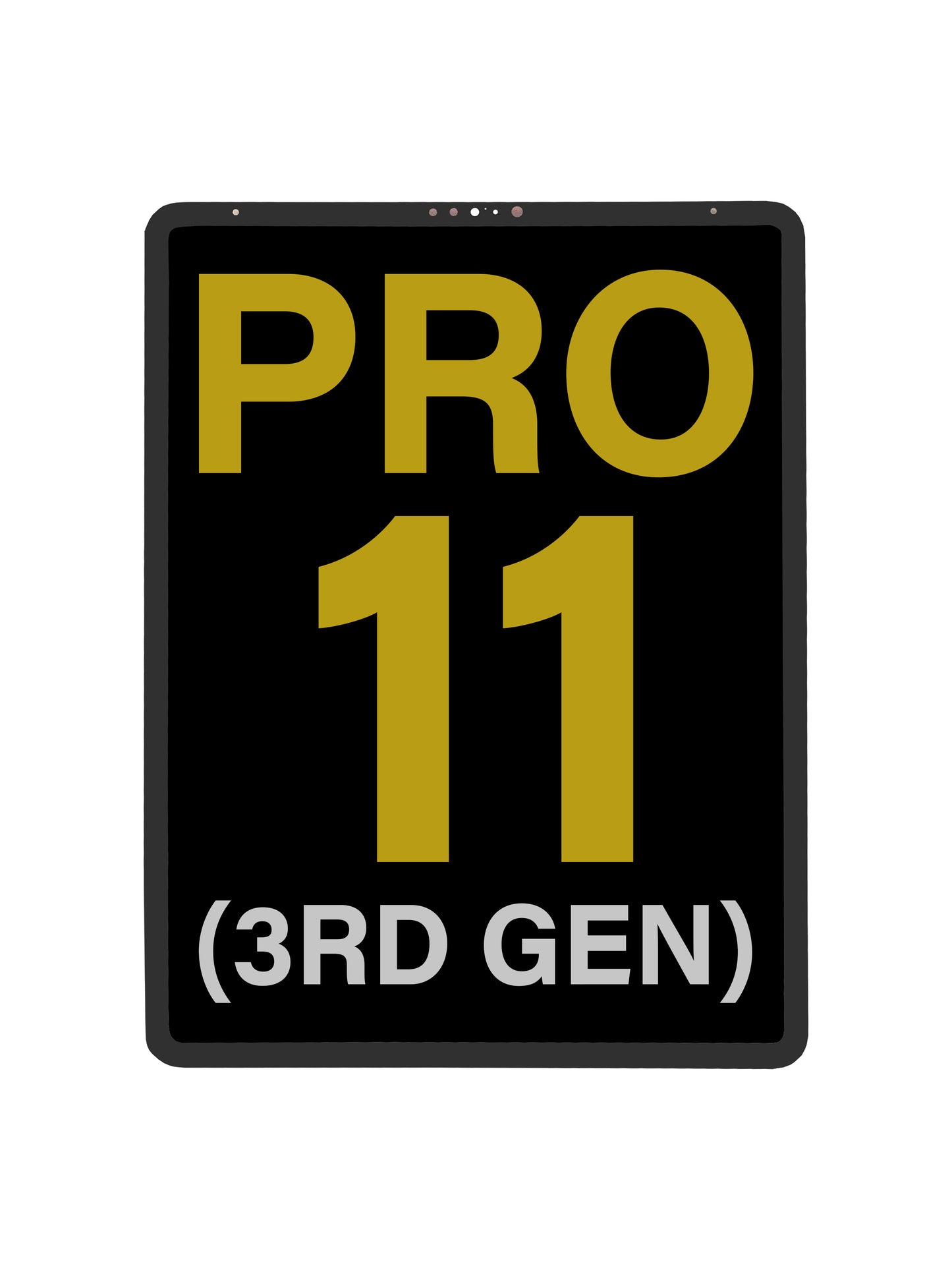 iPad Pro 11 (3rd Gen / 4th Gen) Screen Assembly (Refurbished) (Black)