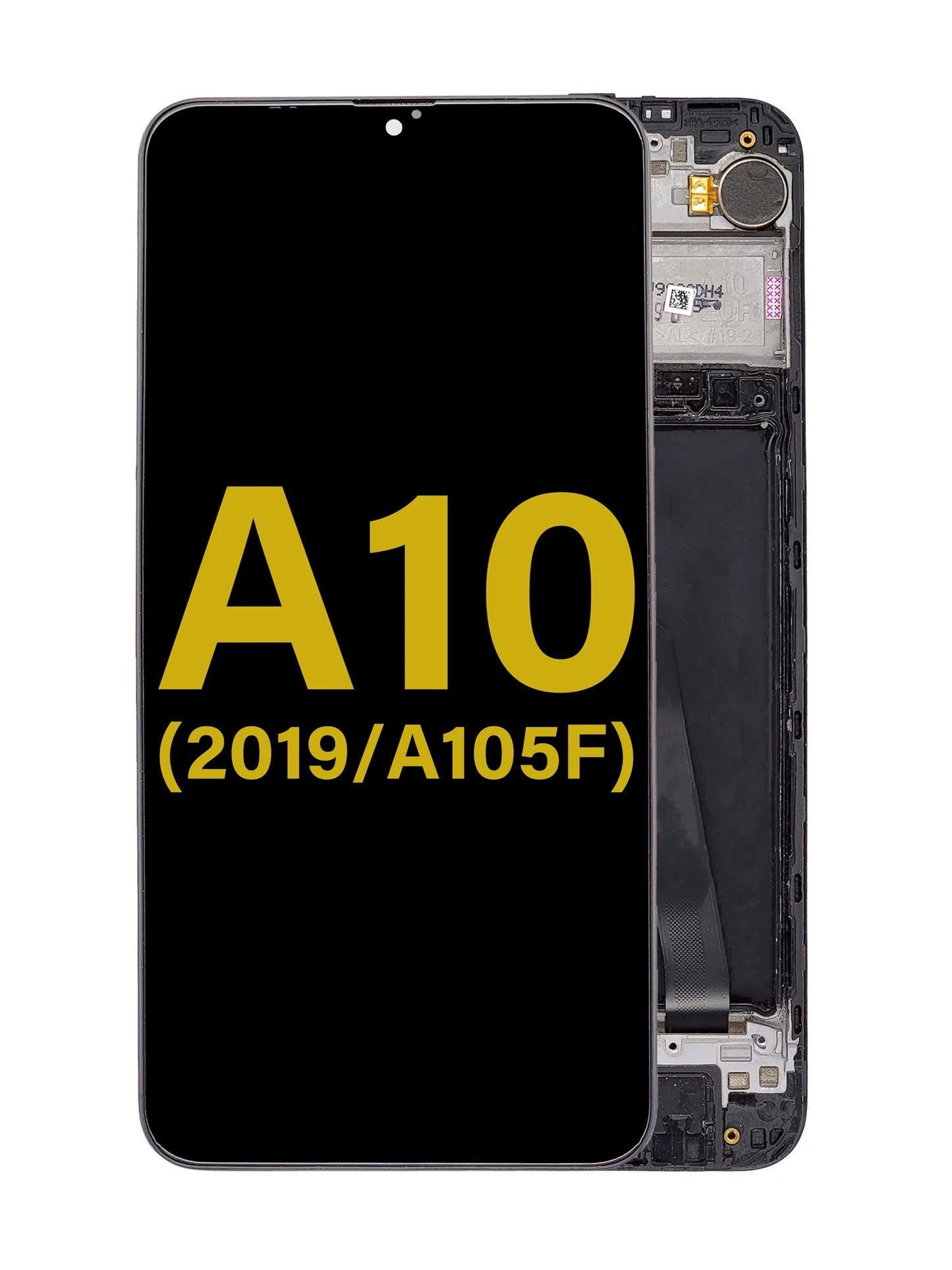 SGA A10 2019 (A105F) Int version Dual Sim Screen Assembly (With The Frame) (Refurbished) (Black)
