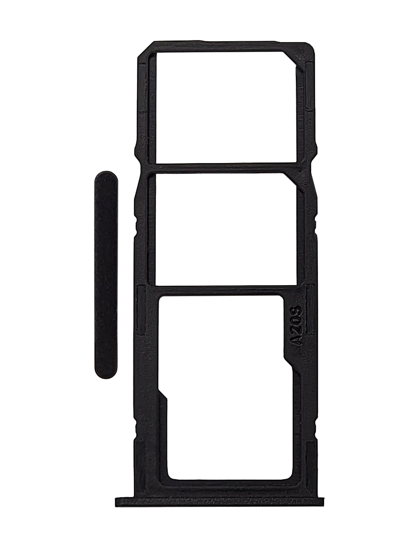 SGA A10s 2019 (A102) / A20s 2019 (A207) Dual Sim Tray (Black)