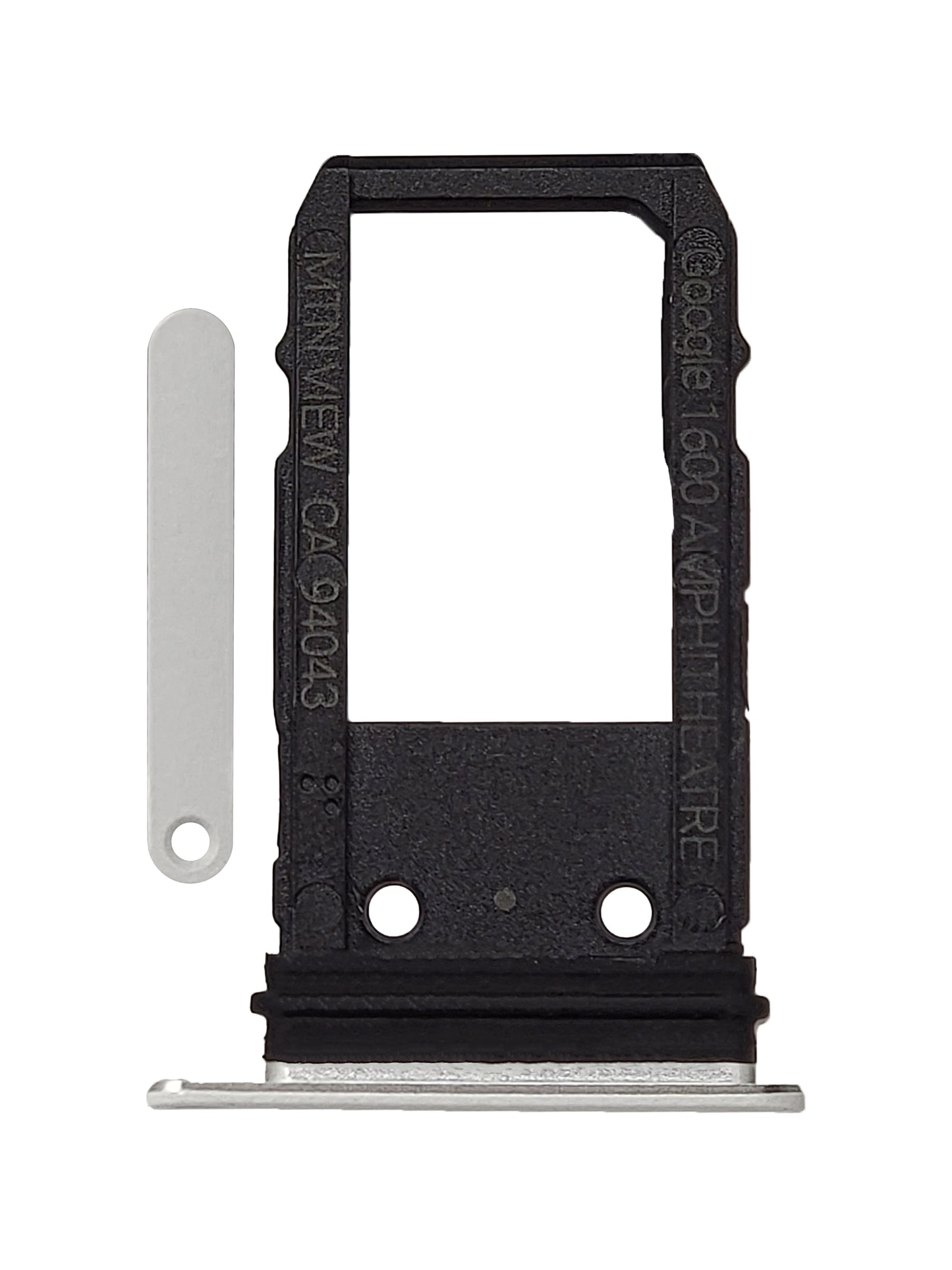 Google Pixel 2 Sim Tray (Clearly White)