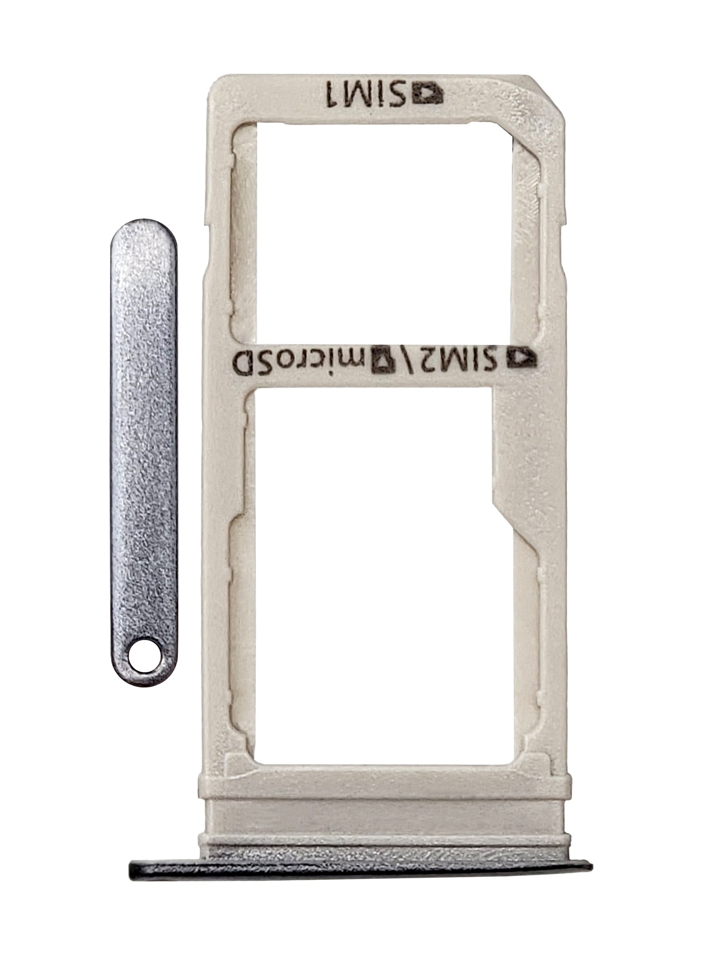 Samsung S7 Edge Sim Tray (Silver)