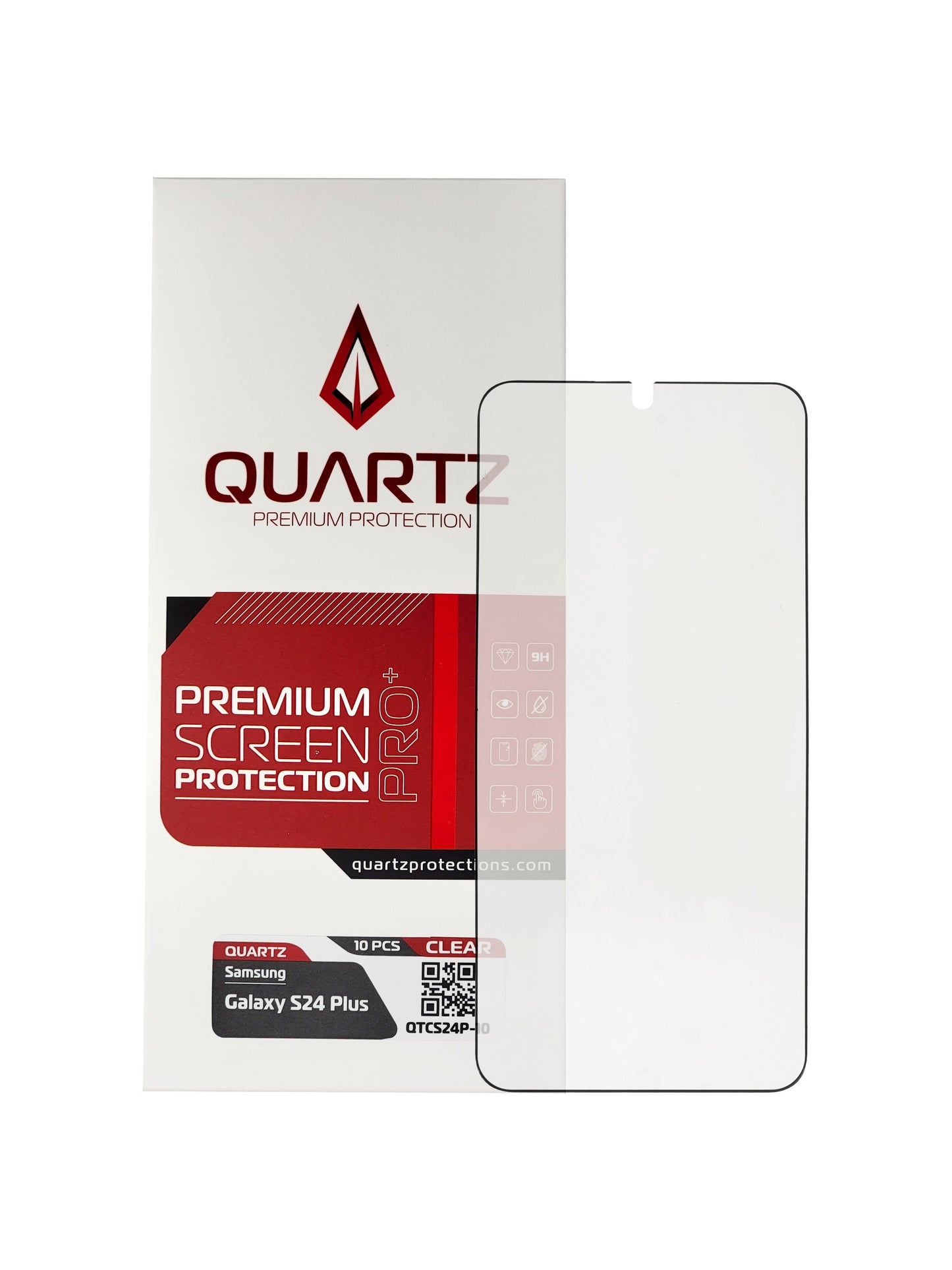Samsung S24 Plus / S25 Plus Tempered Glass (Single)(Edge Glue)