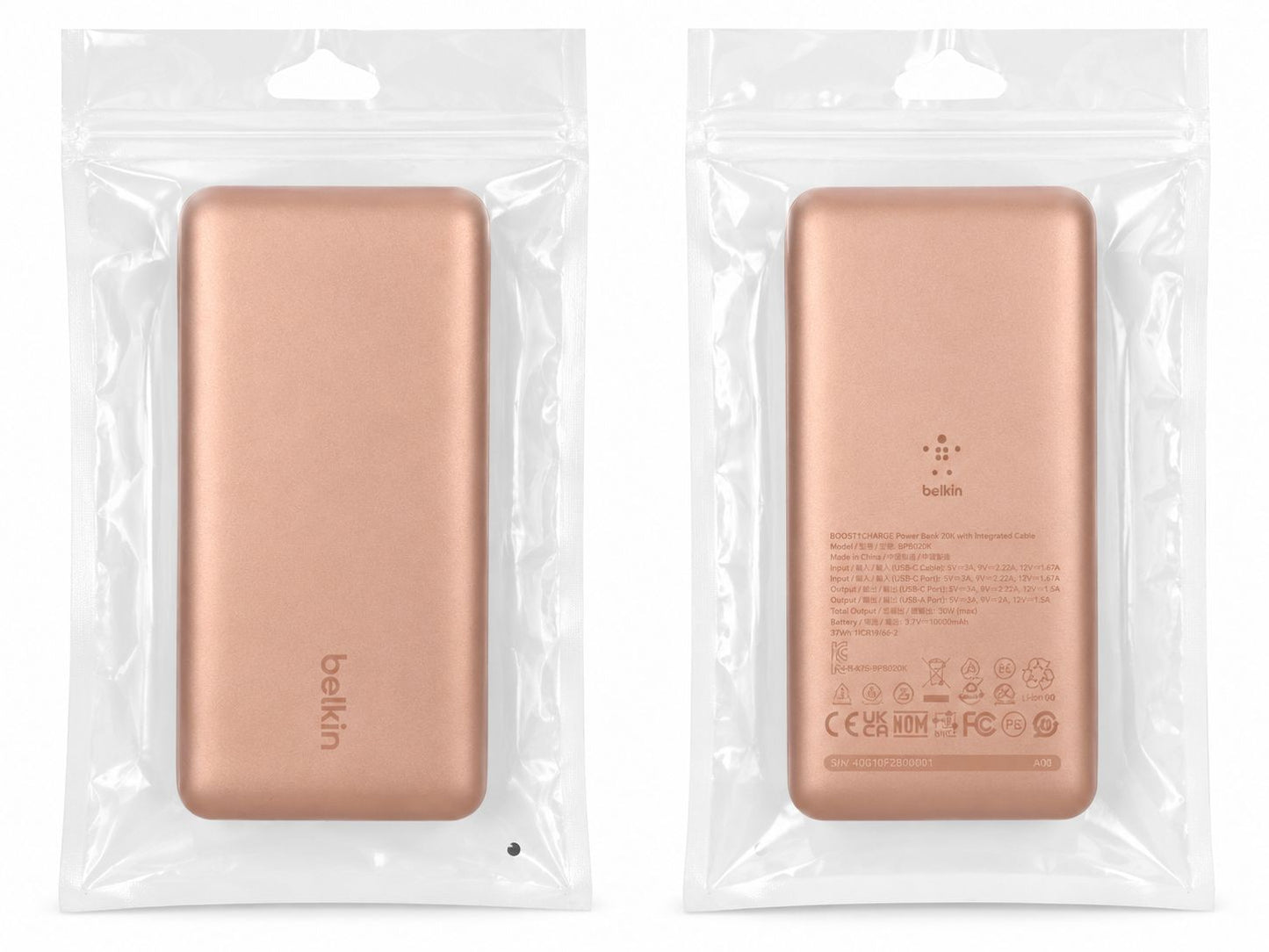 Belkin Power Bank 10000 mAh (15W) (in Bag)