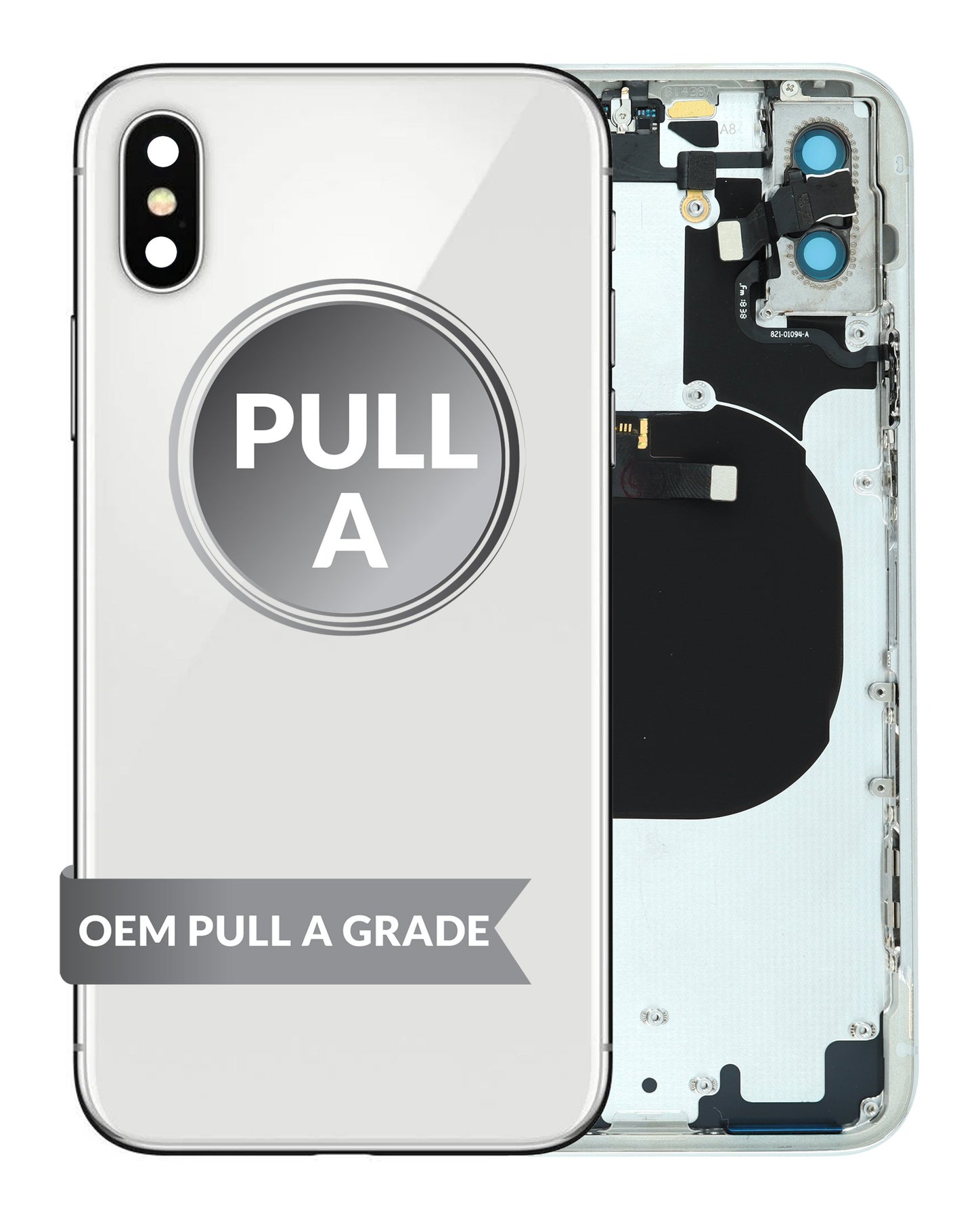 iPhone X Housing (Pull) (Silver)