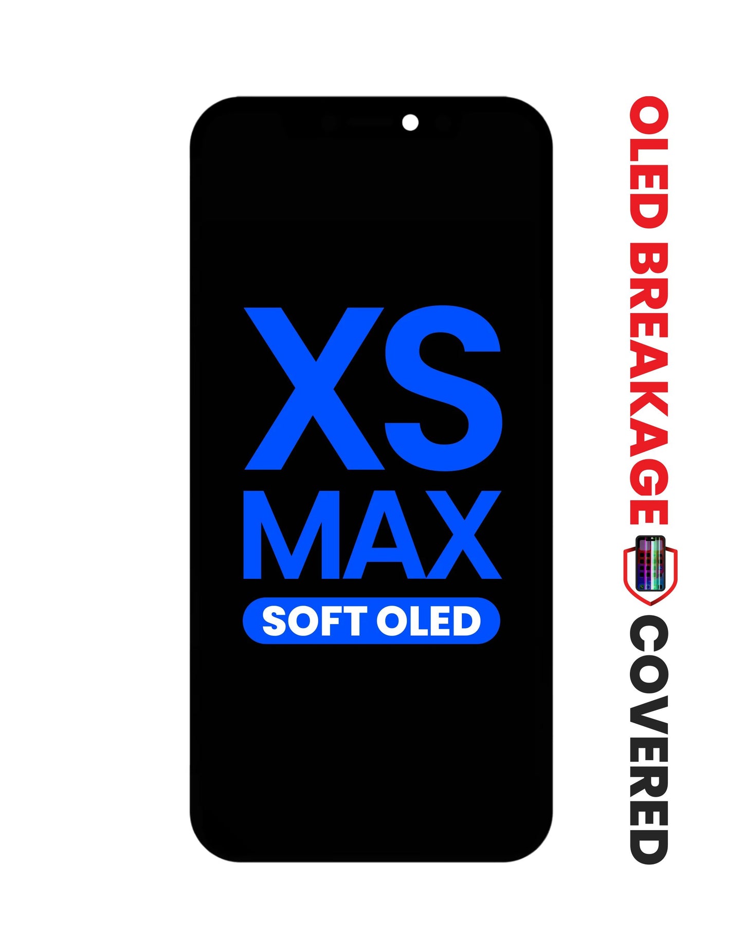 OLED Assembly for iPhone XS Max (Aftermarket QV8 / Soft) (Exclusive OLED Breakage Warranty)