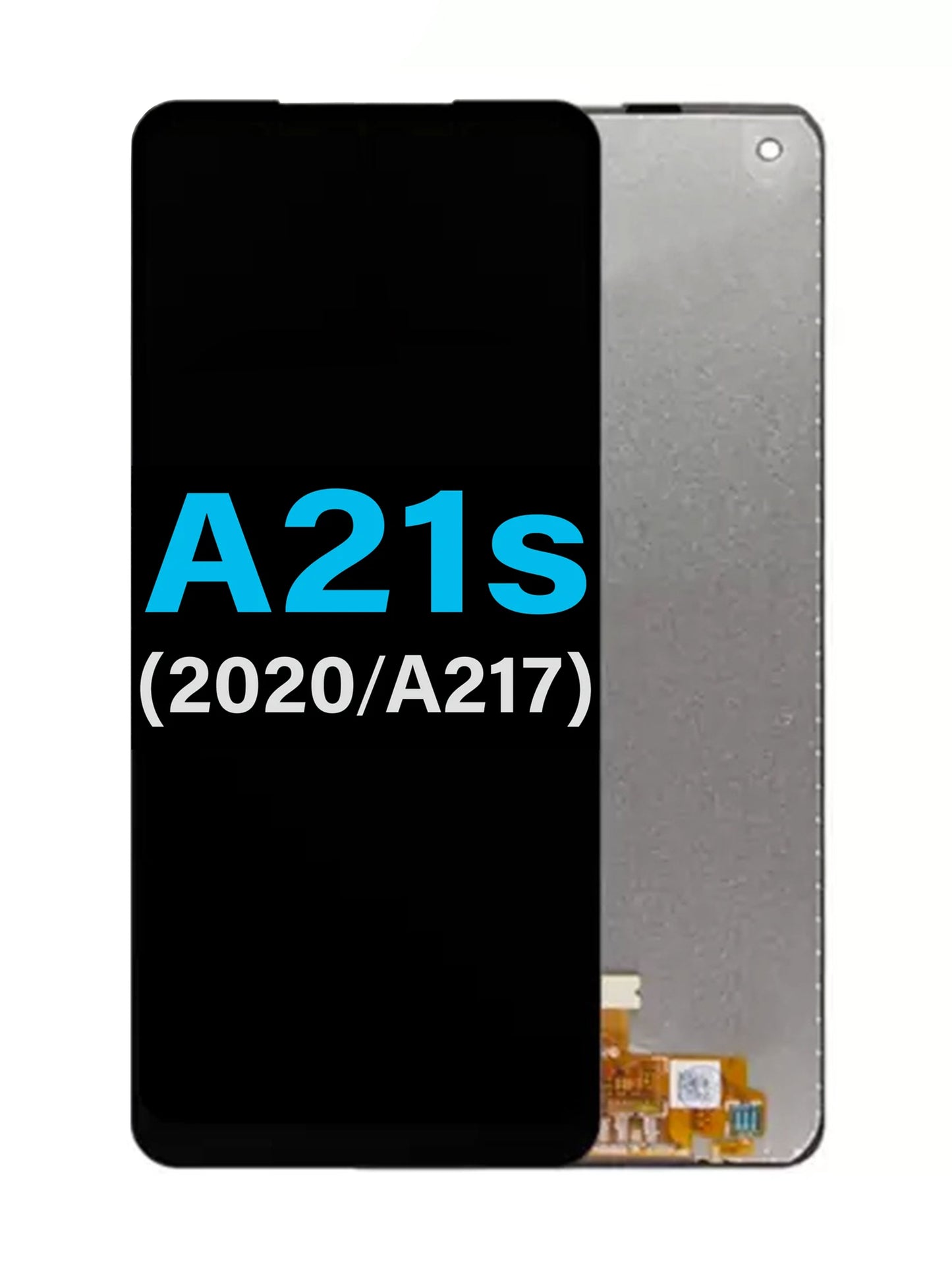 Samsung A21s 2020 (A217) Screen Assembly (Without The Frame) (Incell) (Black)