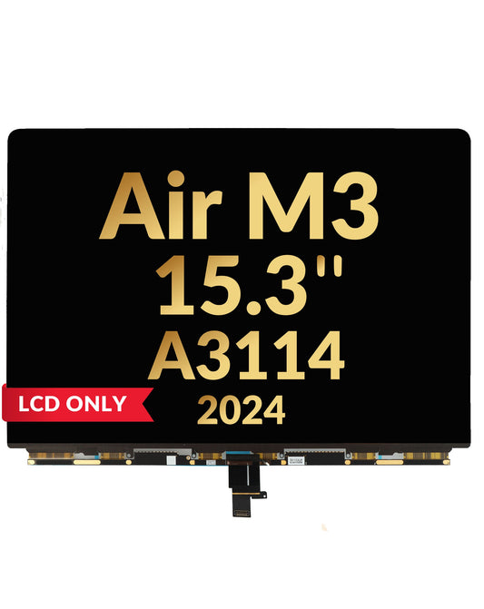 LCD Display Only for Macbook Air M3 Retina 15.3" (A3114 / 2024)