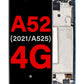 SGA A52 2021 4G (A525) / 5G (A526) / A52S 5G (A528) Screen Assembly (With The Frame) (Aftermarket OLED) (Awesome Blue)