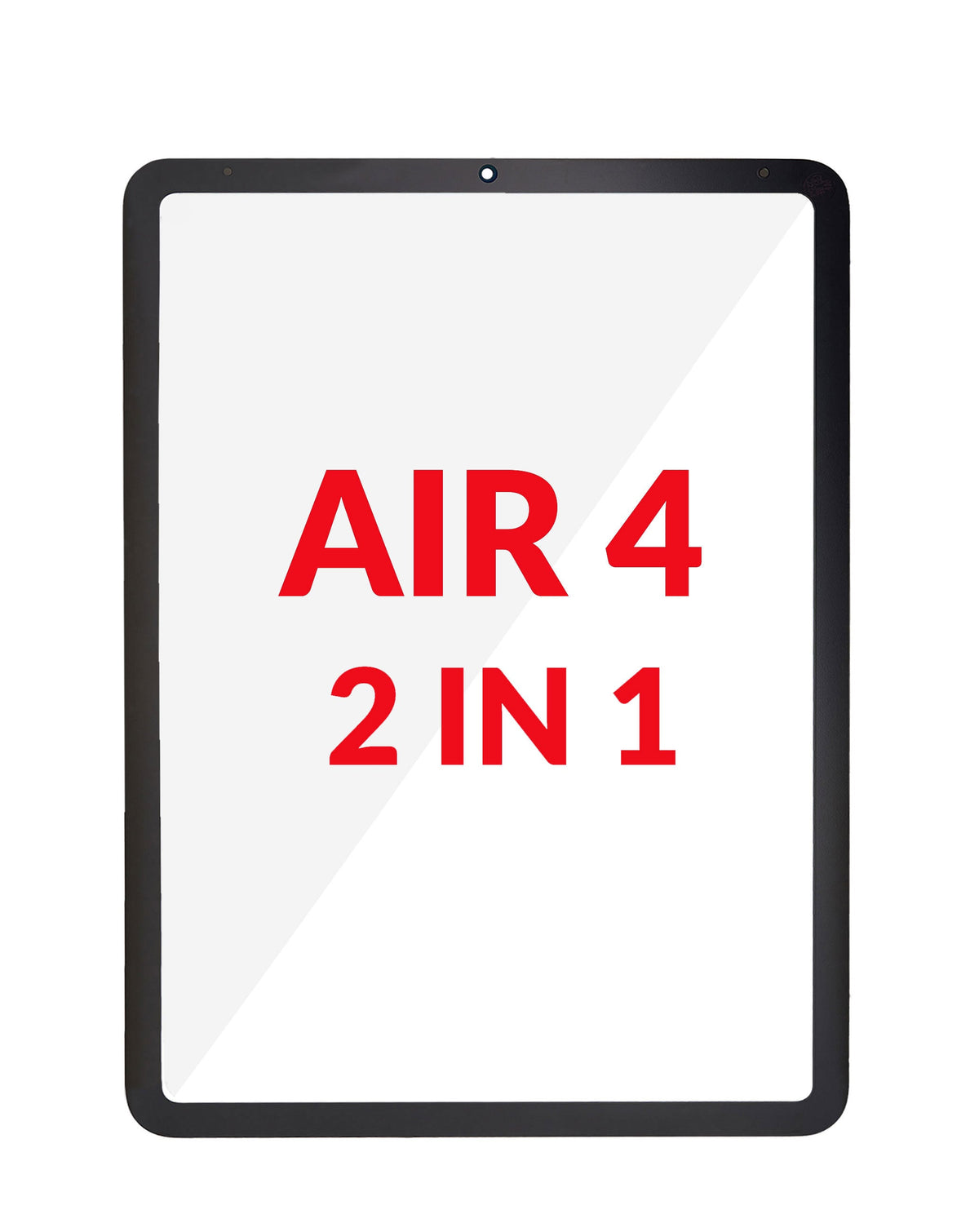G+ OCA PRO 2-in-1 (Front Glass + OCA) for iPad Air 4 (2020) (BLACK) (Premium)