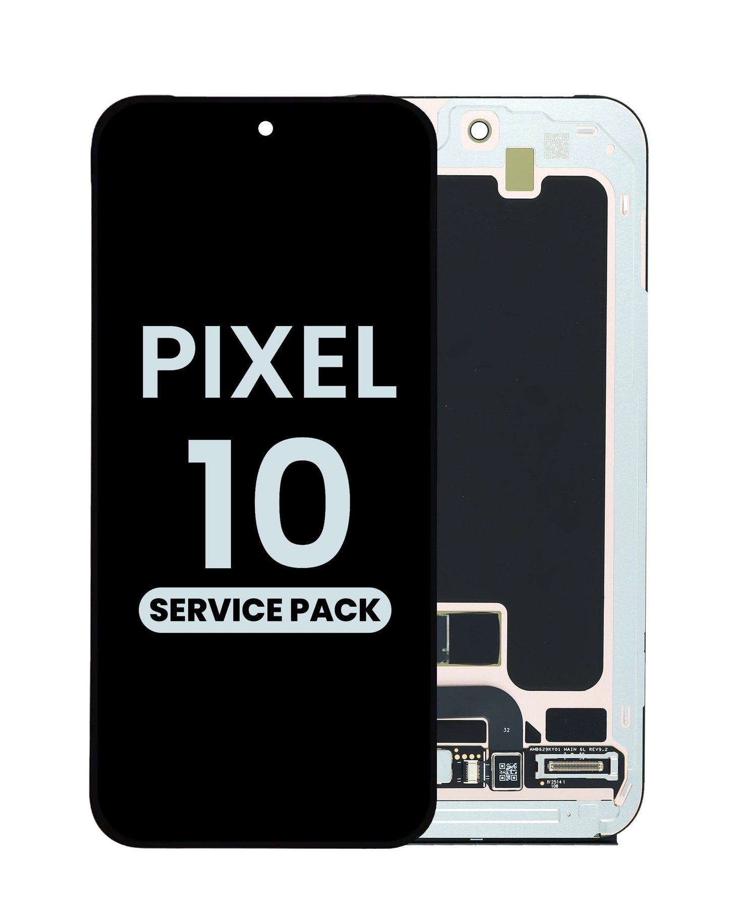OLED Assembly without Frame for Google Pixel 10 (Service Pack)