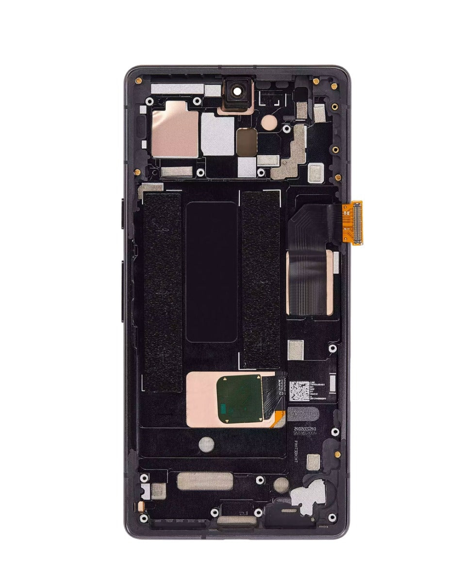 Google Pixel 7A Screen Assembly (With The Frame) (Refurbished) (Black)