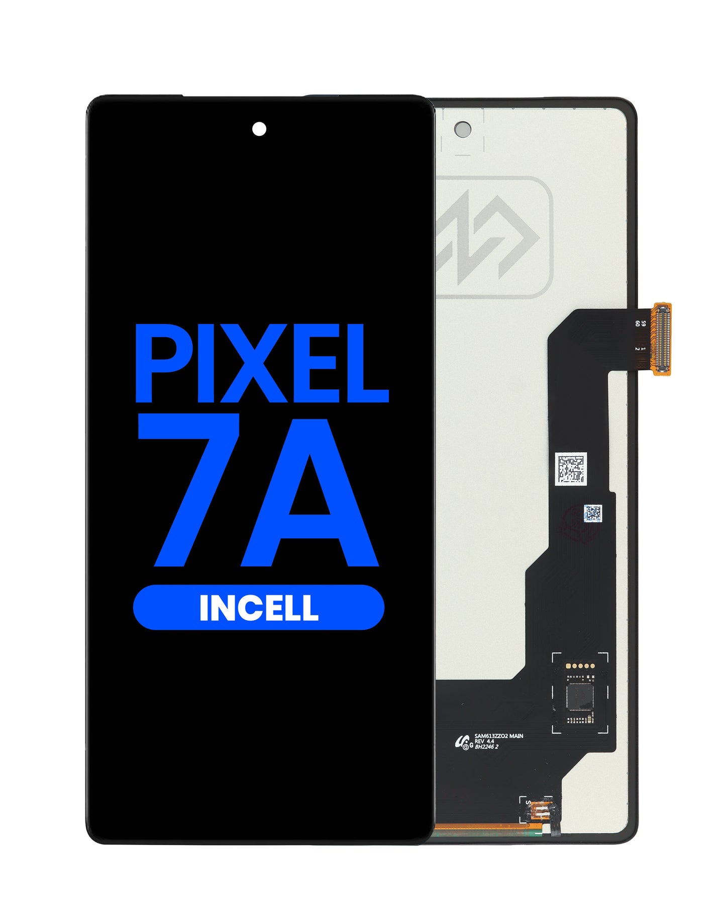 LCD Assembly without Frame for Google Pixel 7A (without Fingerprint Sensor) (Aftermarket Incell)