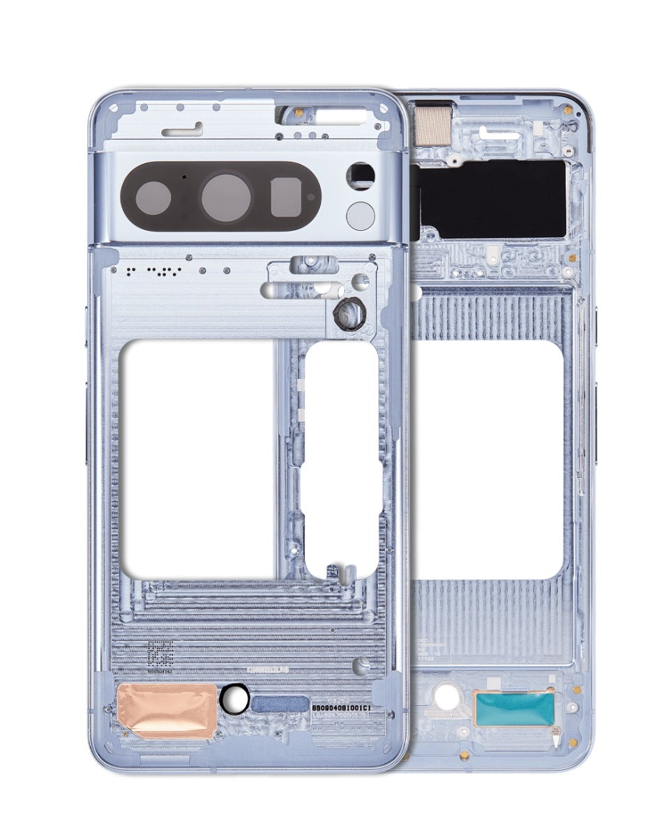 Google Pixel 8 Pro Mid Frame Housing (Bay Blue)