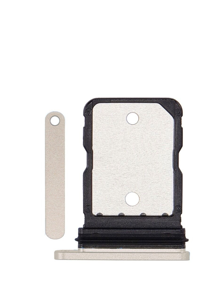 Single Sim Card Tray for Google Pixel 8 Pro (Porcelain) (Service Pack)