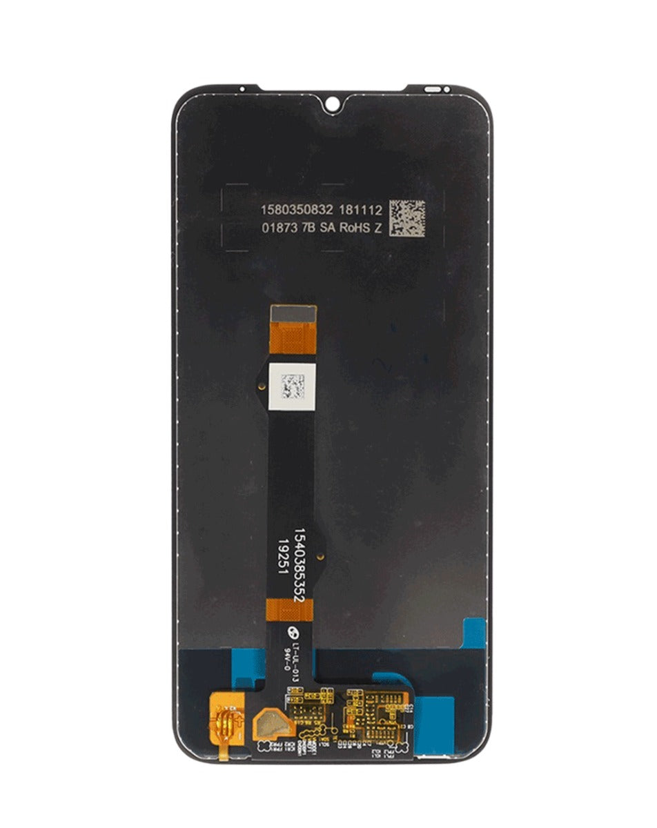 Motorola G8 Plus (XT2019) Screen Assembly (Without The Frame) (Refurbished) (Black)