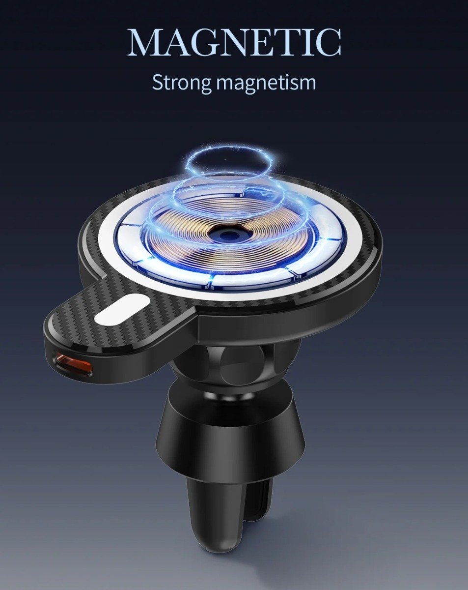 LDNIO MA20 Fast Wireless Charging Automatic Car Mount (15W)