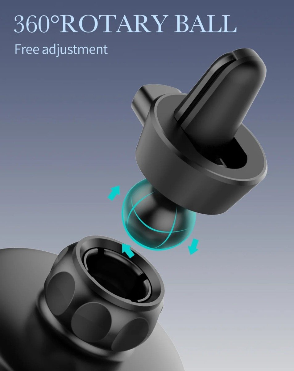 LDNIO MA20 Fast Wireless Charging Automatic Car Mount (15W)