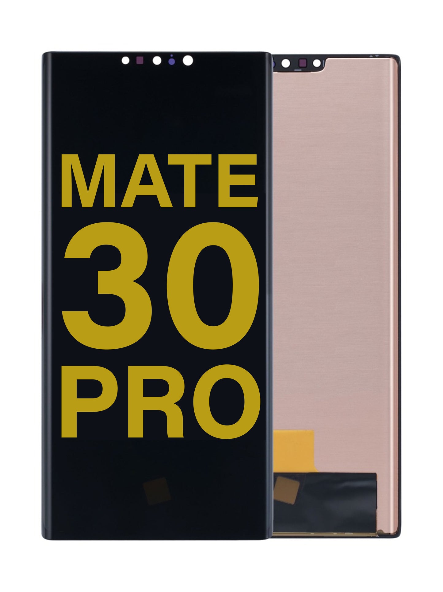 Huawei Mate 30 Pro Screen Assembly (Without The Frame) (Refurbished) (Black)
