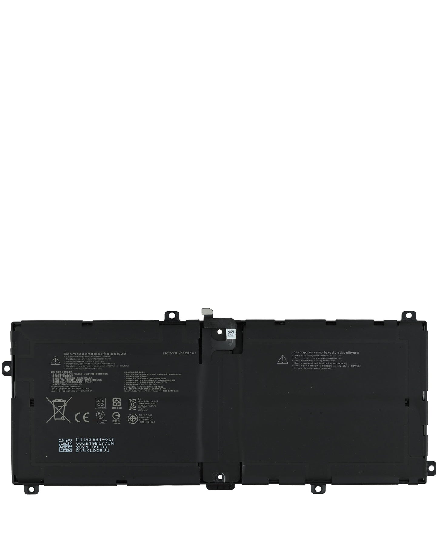Replacement Battery for Microsoft Surface Pro 9 / 10 / 11