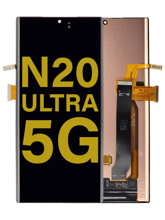 OLED Assembly without Frame for Galaxy Note 20 Ultra N985 / N986 (MYSTIC BLACK) (Premium)