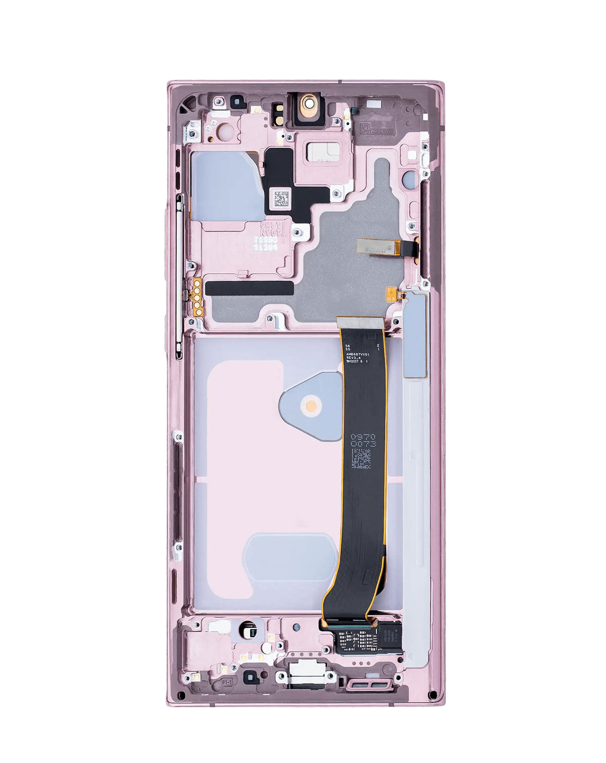 OLED Assembly with Frame for Galaxy Note 20 Ultra (N985 / N986) (Mystic Bronze) (Aftermarket Plus Soft / 120Hz)