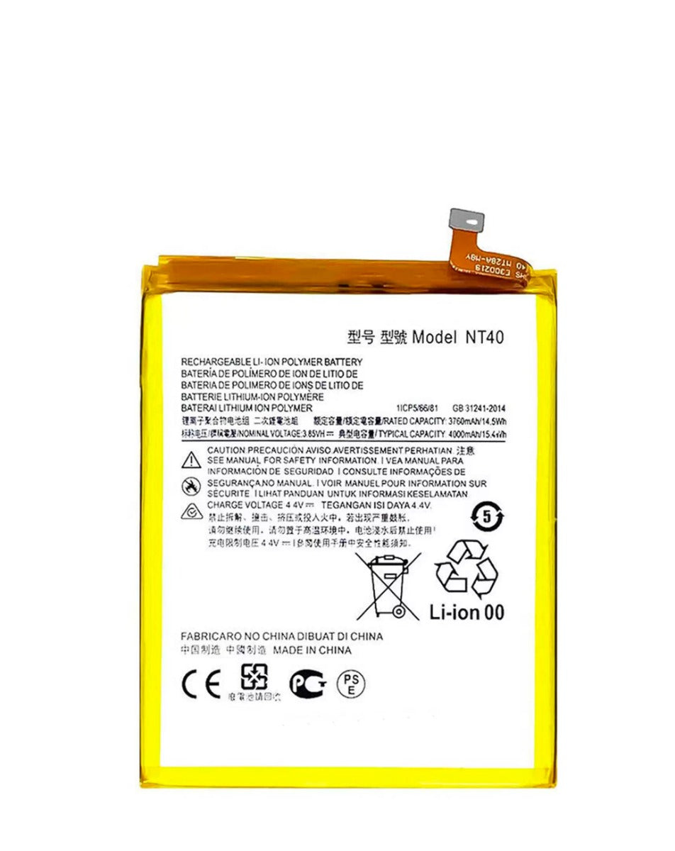 Replacement Battery for Motorola Moto G Pure (XT2163 / 2021) / E20 (XT2155 / 2021) (NT40) (Only Ground Shipping)