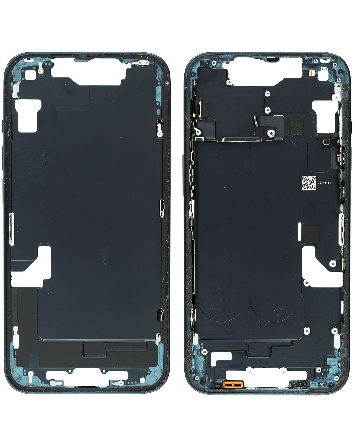 Middle Frame with Parts for iPhone 14 (BLACK) (International Version) (OEM Pull A Grade)