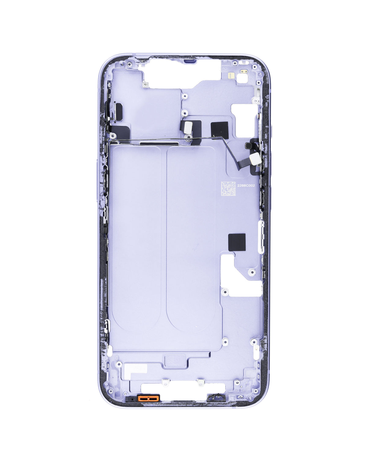 Middle Frame with Parts for iPhone 14 (PURPLE) (International Version) (OEM Pull A Grade)
