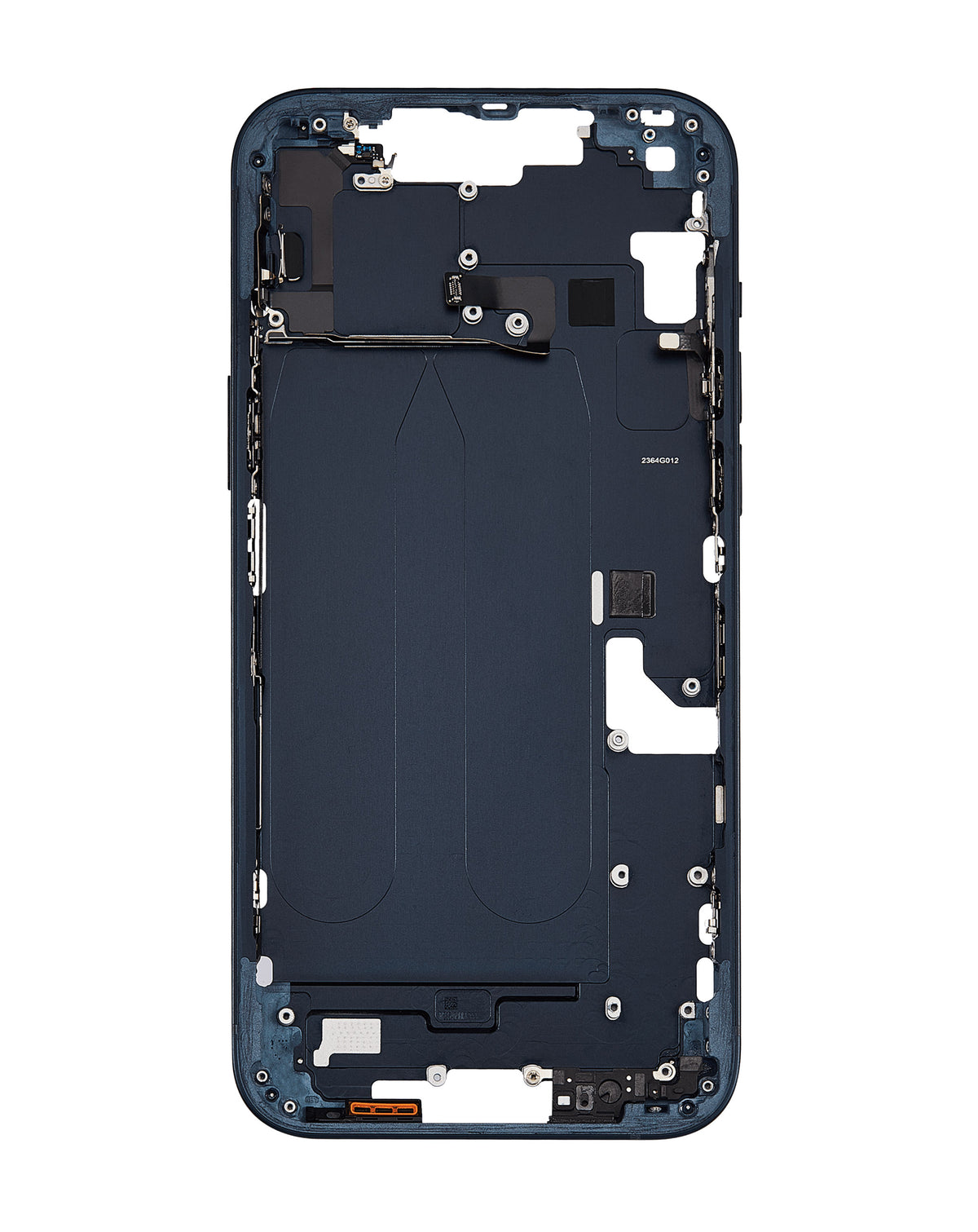 Middle Frame with Parts for iPhone 14 Plus (BLACK) (International Version) (OEM Pull A Grade)