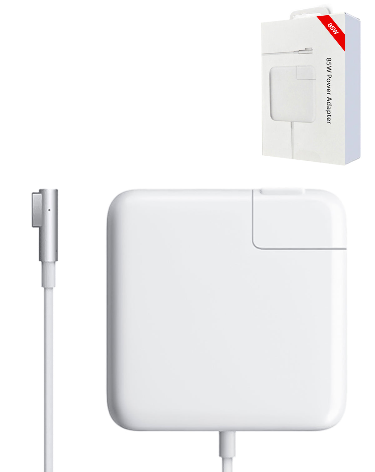 (L-Style) Charger Adapter for MacBook (6ft) (85W) (Used OEM Pull) (Only Ground Shipping)