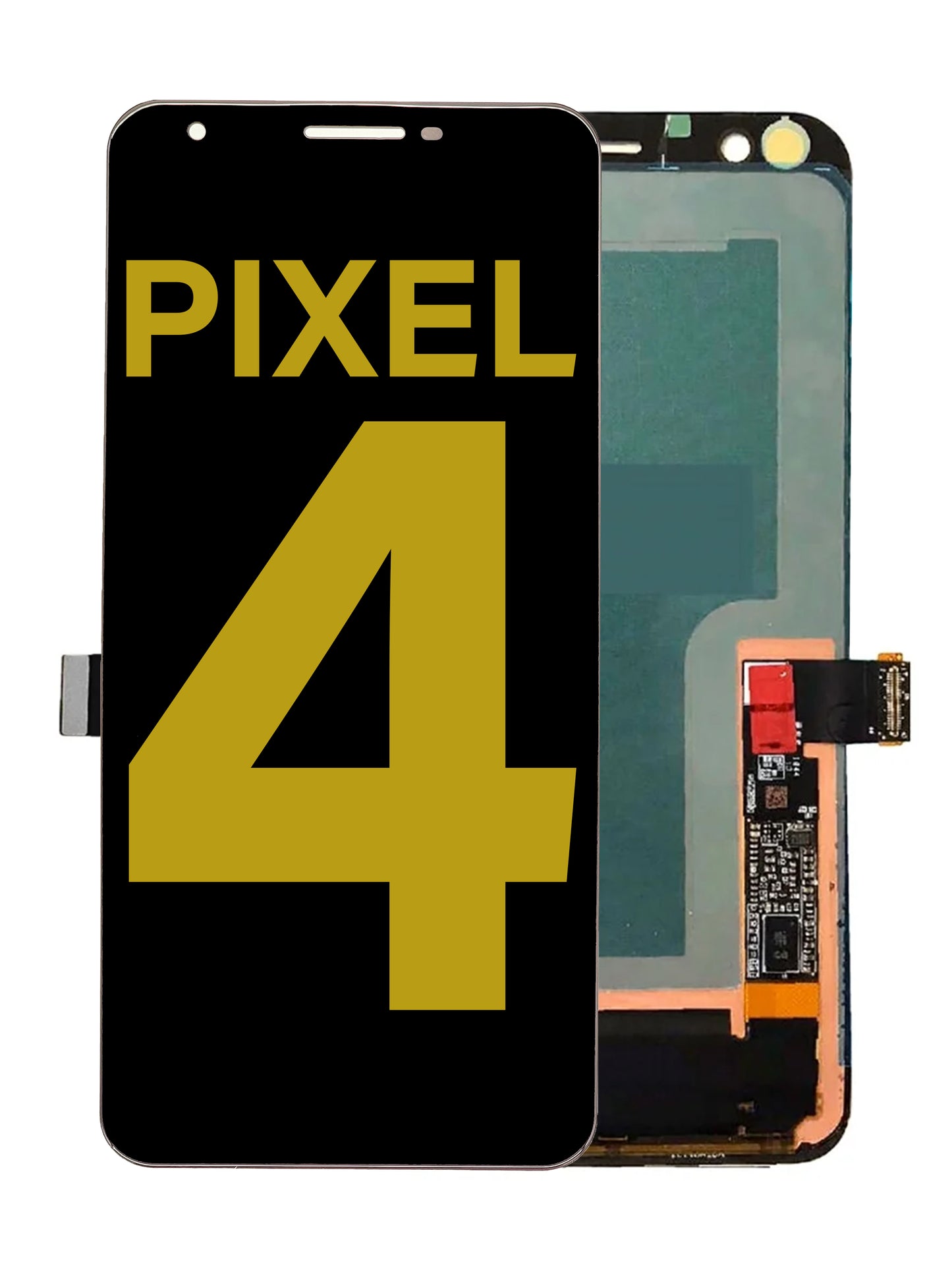 Google Pixel 4 Screen Assembly (Without The Frame) (Refurbished) (Black)