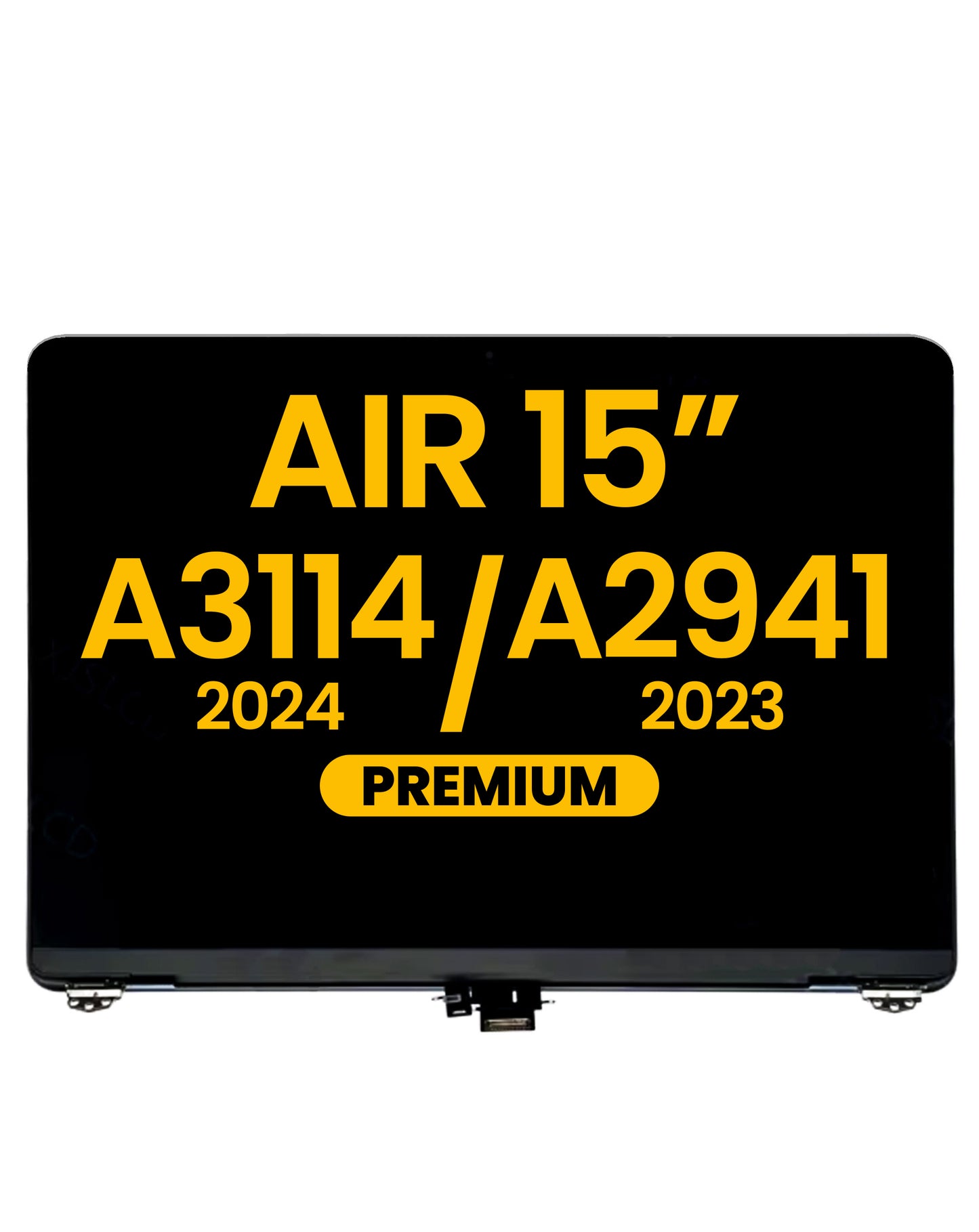 LCD Assembly (SPACE GRAY) (Premium) for Macbook Air 15" (A3114 / 2024) / (A2941 / Mid 2023)