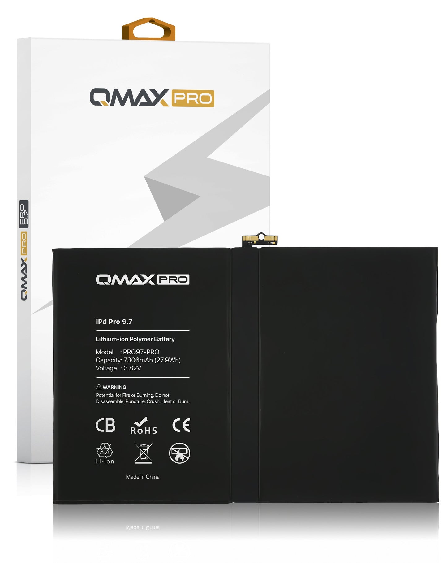 QMAX Replacement Battery for iPad Pro 9.7