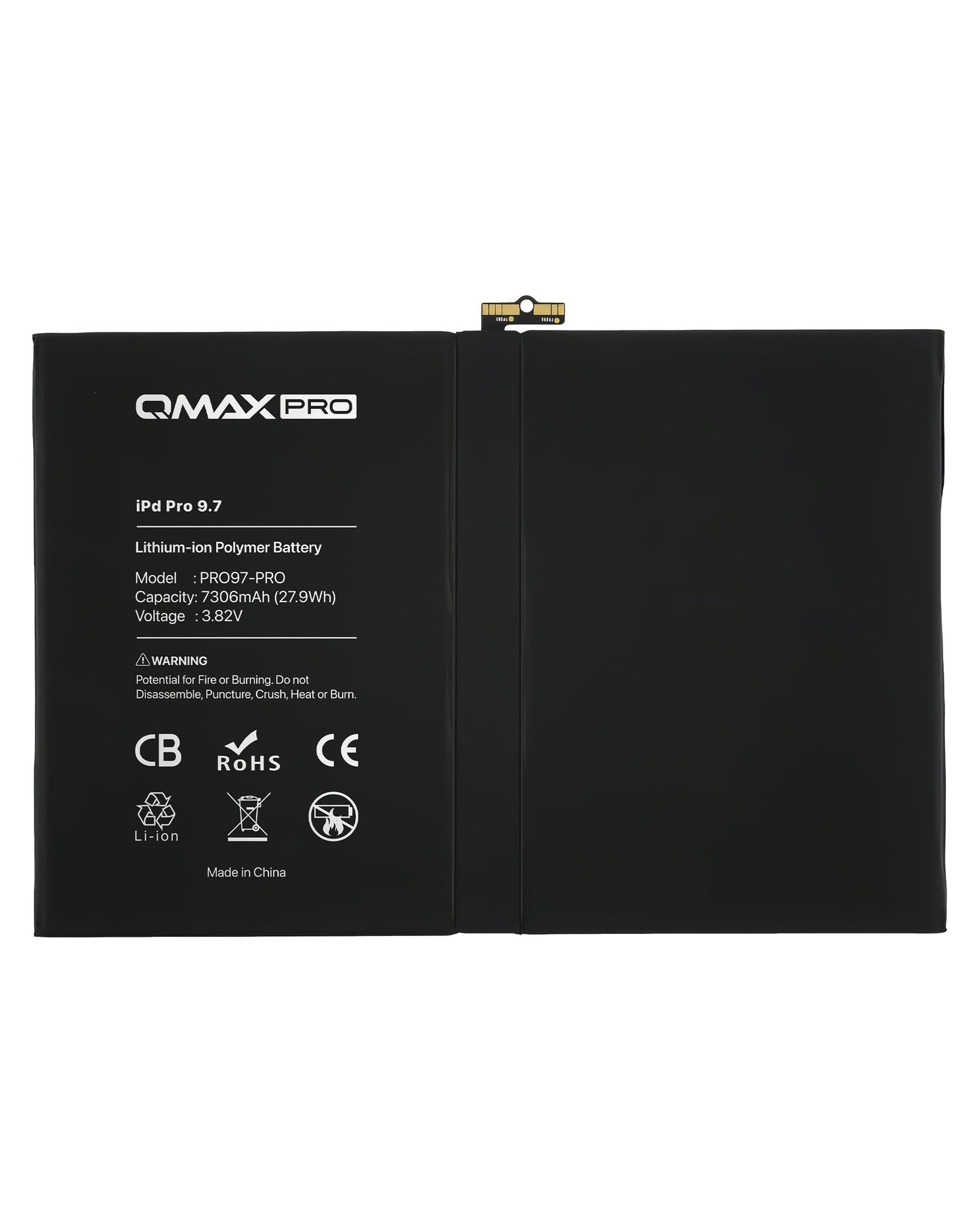 QMAX Replacement Battery for iPad Pro 9.7