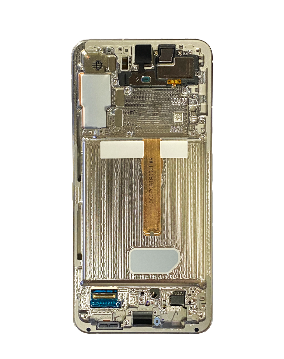 OLED Assembly with Frame for Galaxy S22 Plus (S906) (WHITE) (Premium)