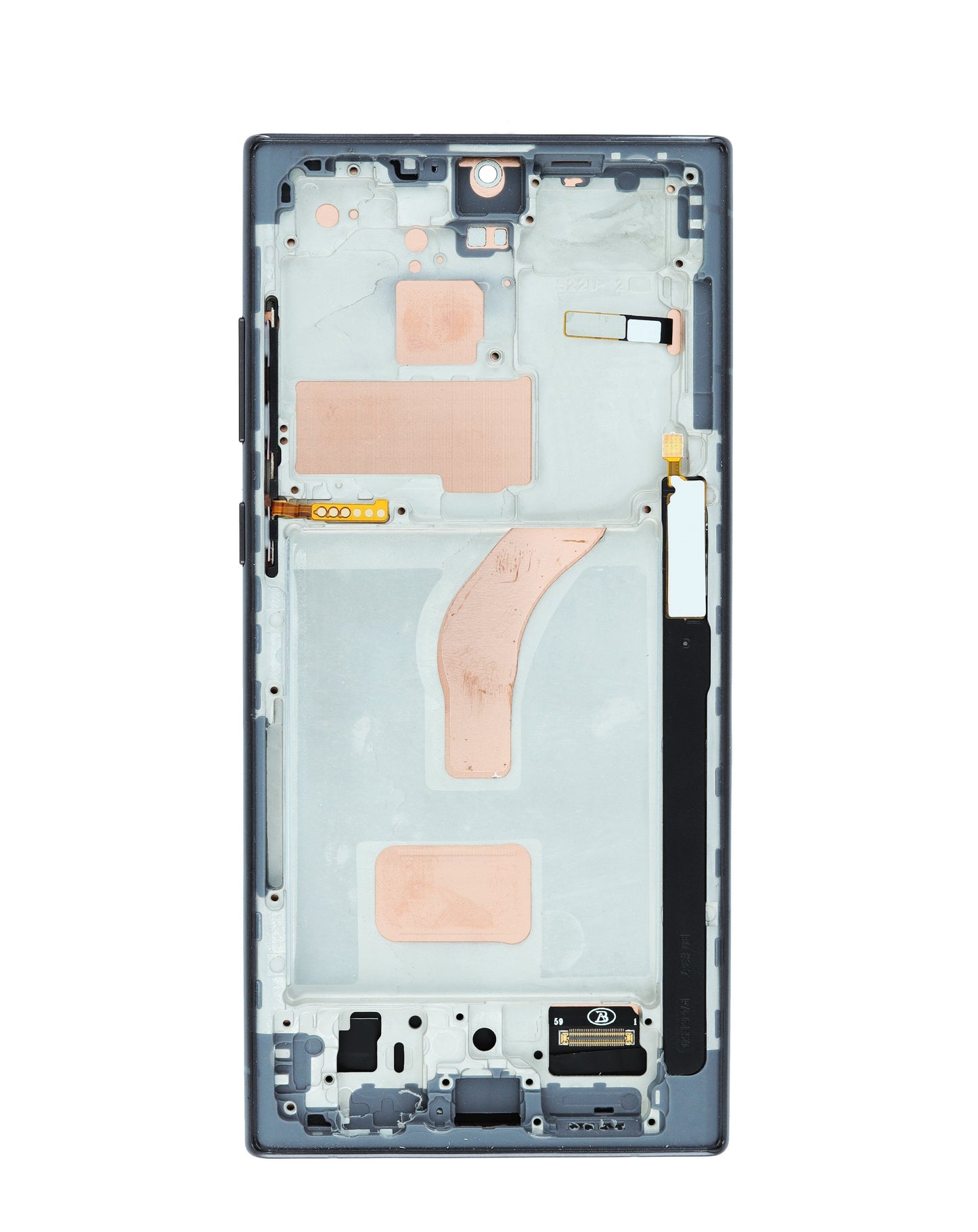 LCD Assembly with Frame for Galaxy S22 Ultra (S908) (PHANTOM BLACK) (Aftermarket INCELL) (Does not support Fingerprint)