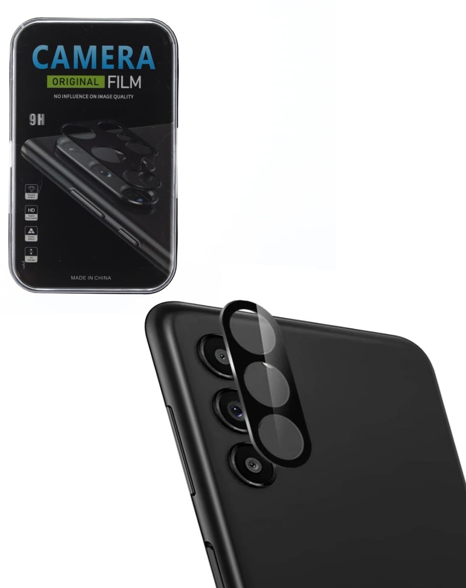 Back Camera Tempered Glass for Galaxy S24 Plus (BLACK)