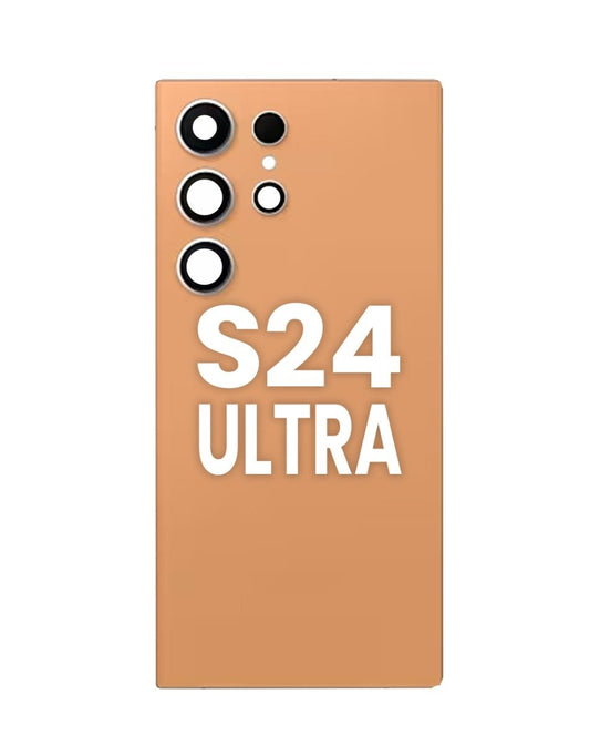 Samsung S24 Ultra Back Cover (Titanium Orange)