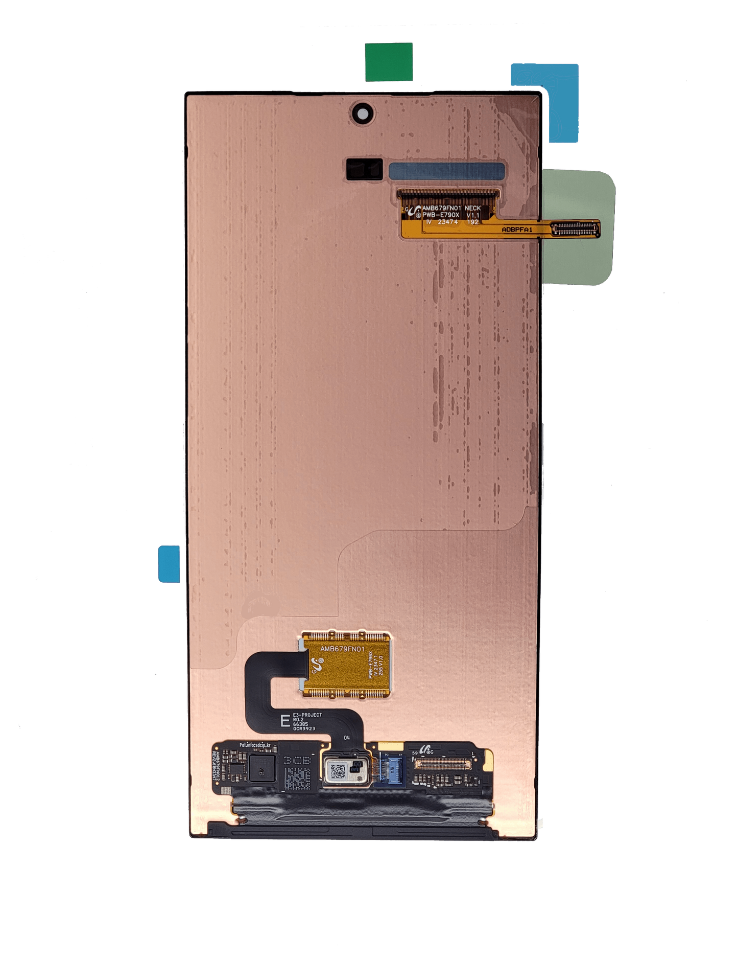 OLED Assembly without Frame for Galaxy S24 Ultra S928 (Service Pack)