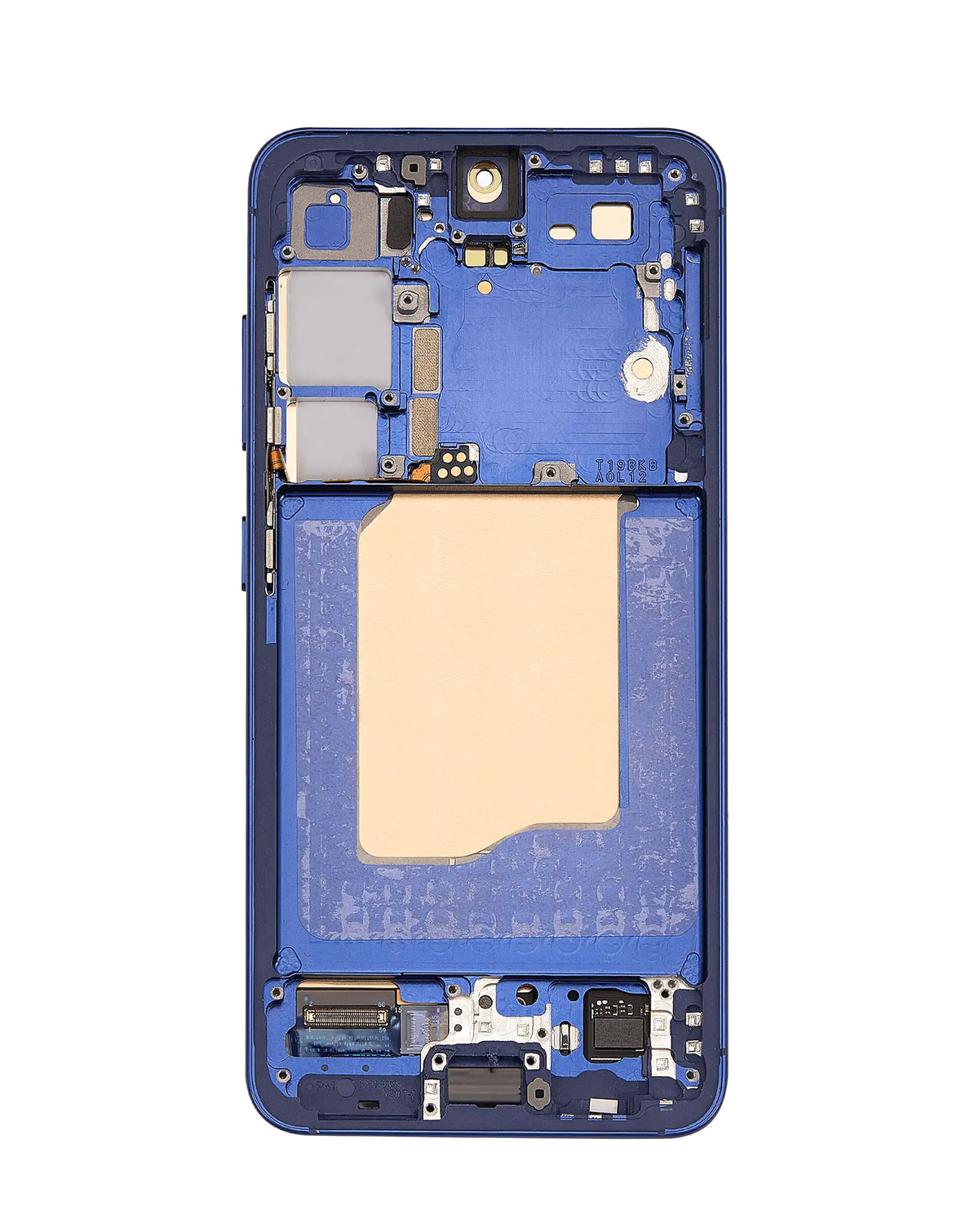 OLED Assembly with Frame for Galaxy S25 (S931) (NAVY) (Aftermarket Plus Soft Oled / 120Hz)