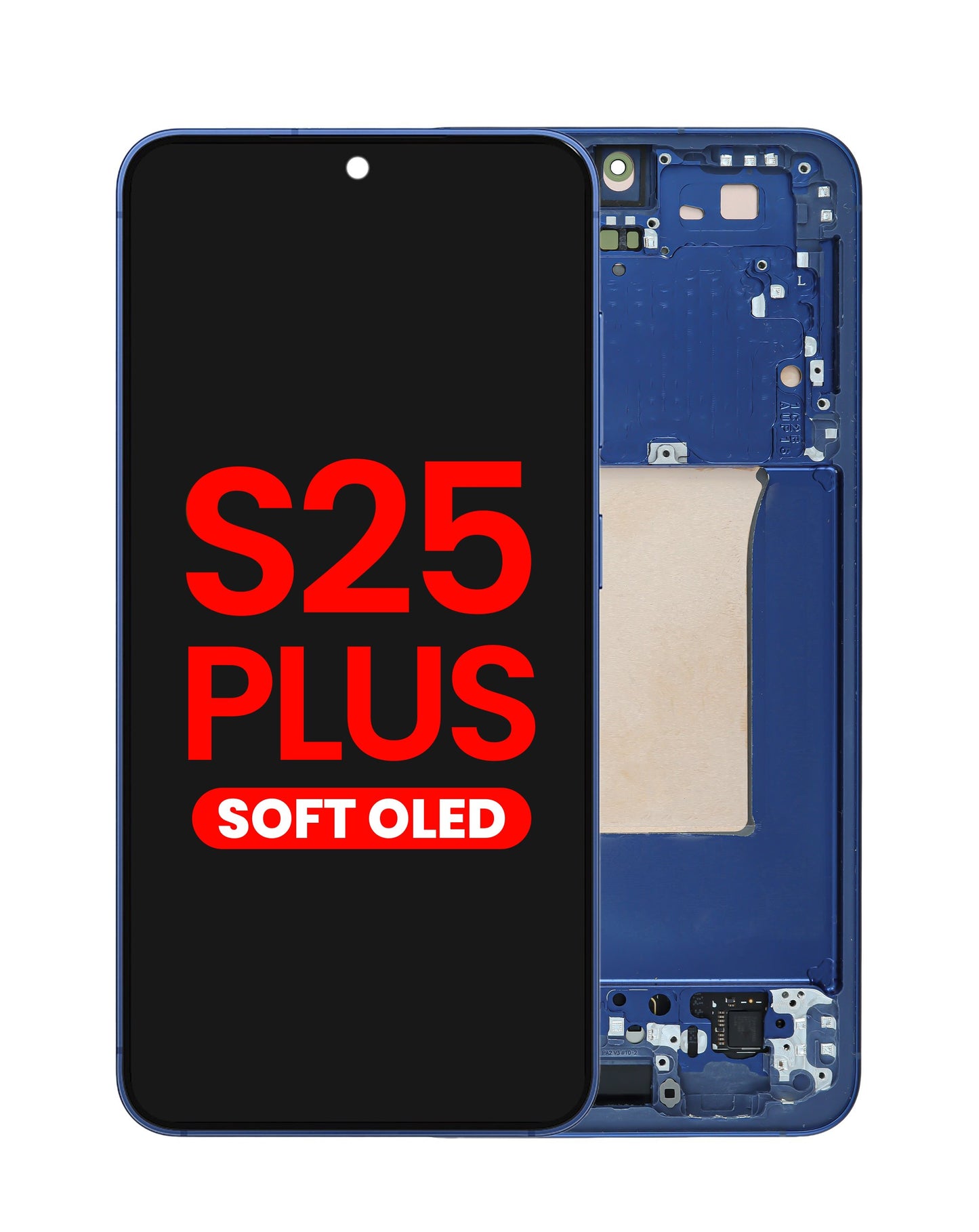 OLED Assembly with Frame for S25 Plus (S936) (NAVY) (Aftermarket OLED)